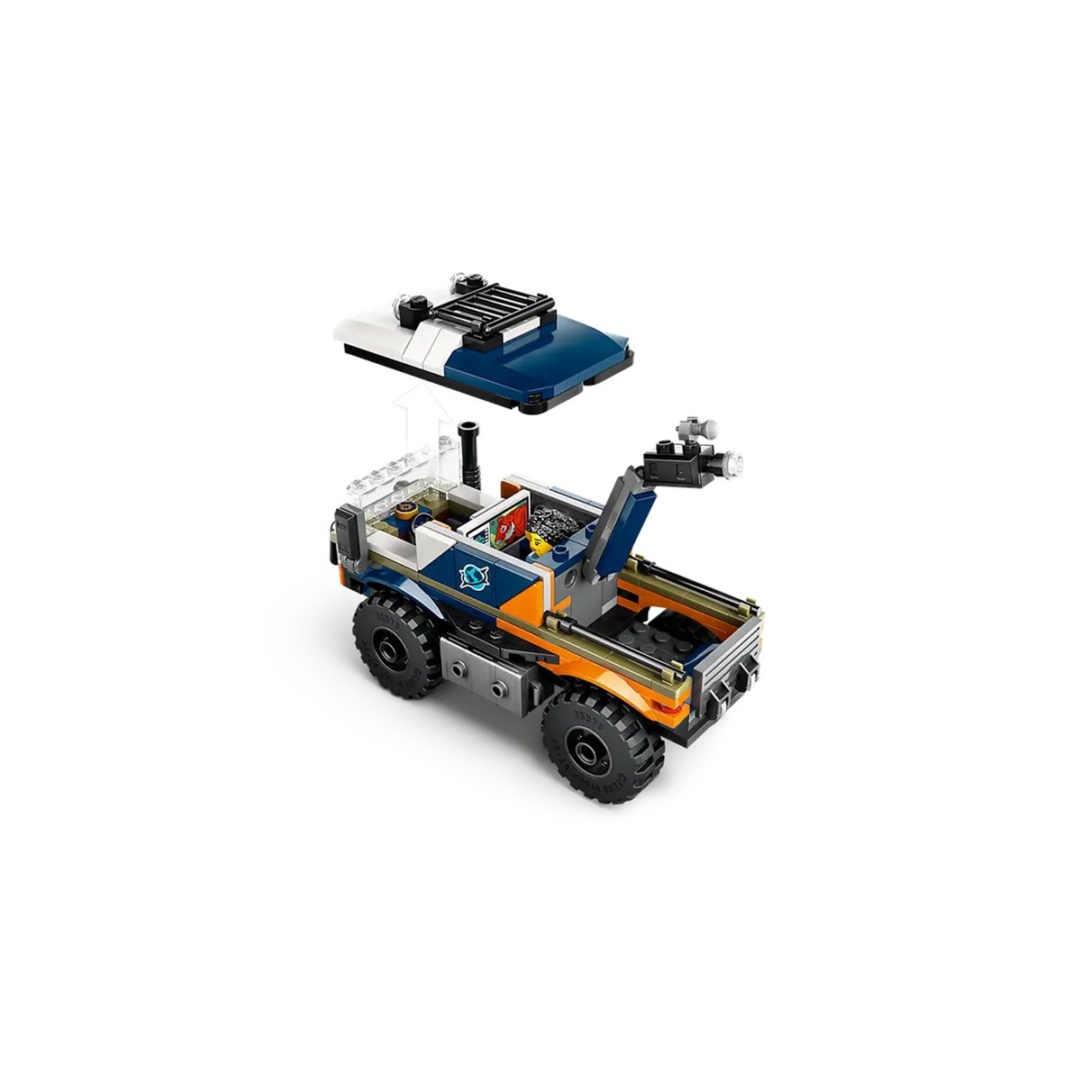 Le camion tout-terrain de l'explorateur de la jungle multicolore, LEGO