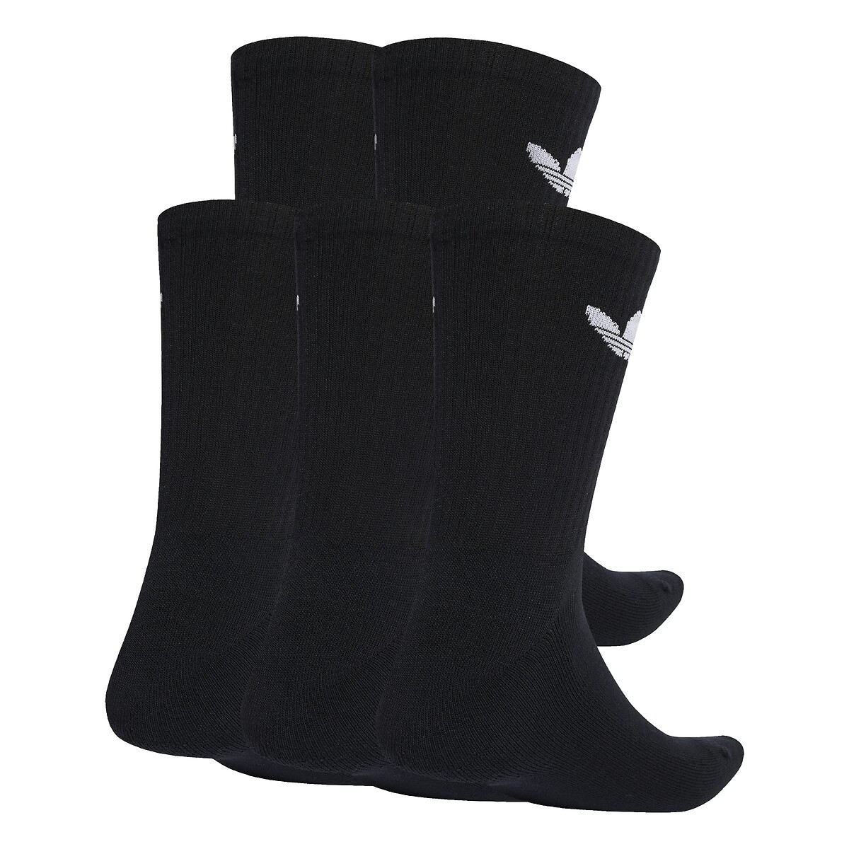 Pack of 6 Pairs of Cushioned Socks black, adidas Originals