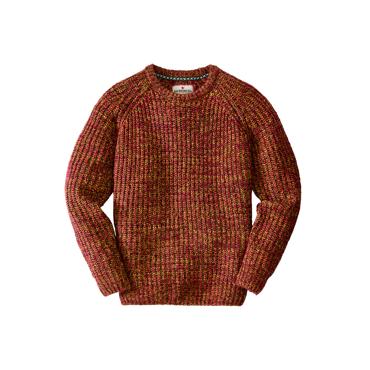 Pull Col Rond Style Marin multicolore, JOE BROWNS