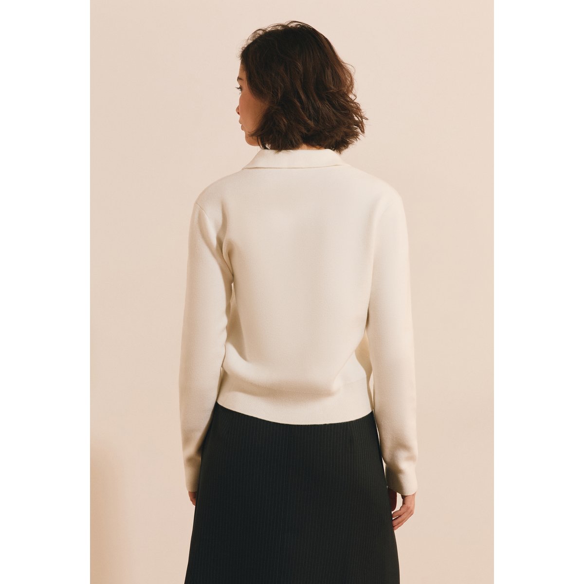 ETAM PULL SUE - PULL ML ecru, ETAM