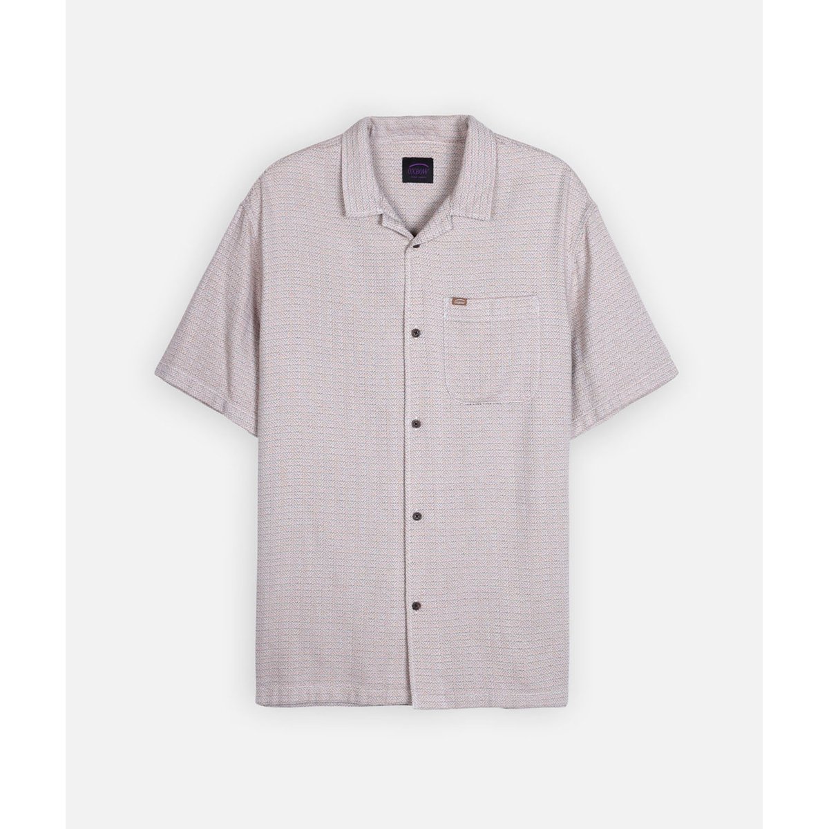Chemise manches courtes POOLHOUSE driftwood, OXBOW