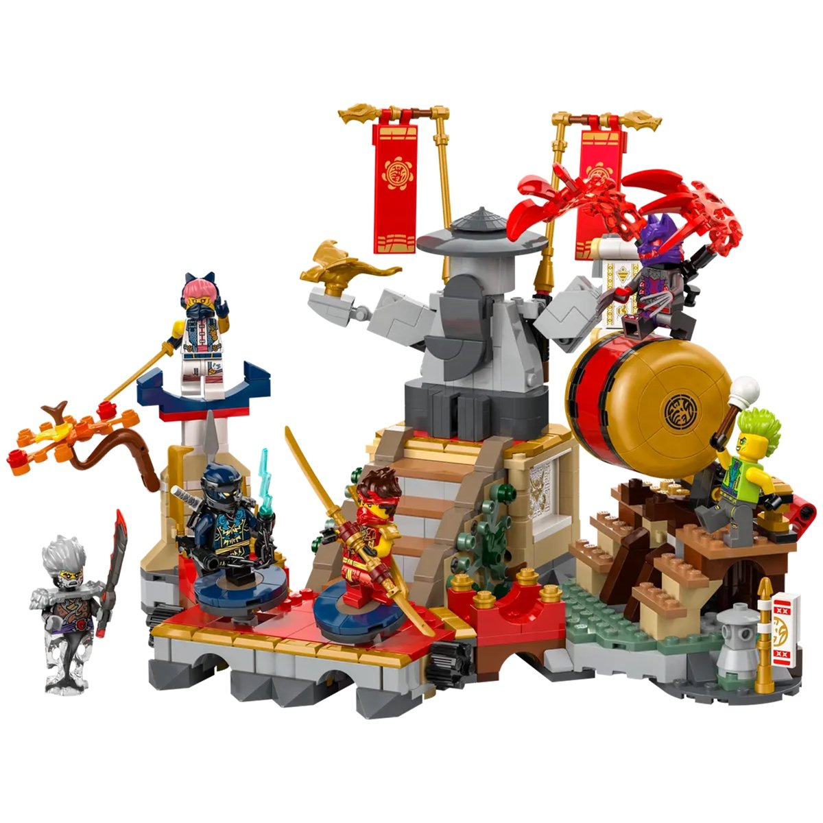 LEGO NINJAGO - L'arène de combat du tournoi - 71818 multicolore, LEGO