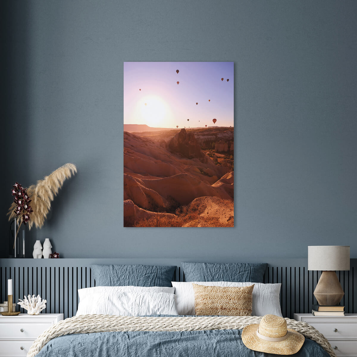 Tableau Mural Ballons Rouges GRANDS ESPACES tableaux sur toile-rouge, CEANOTHE