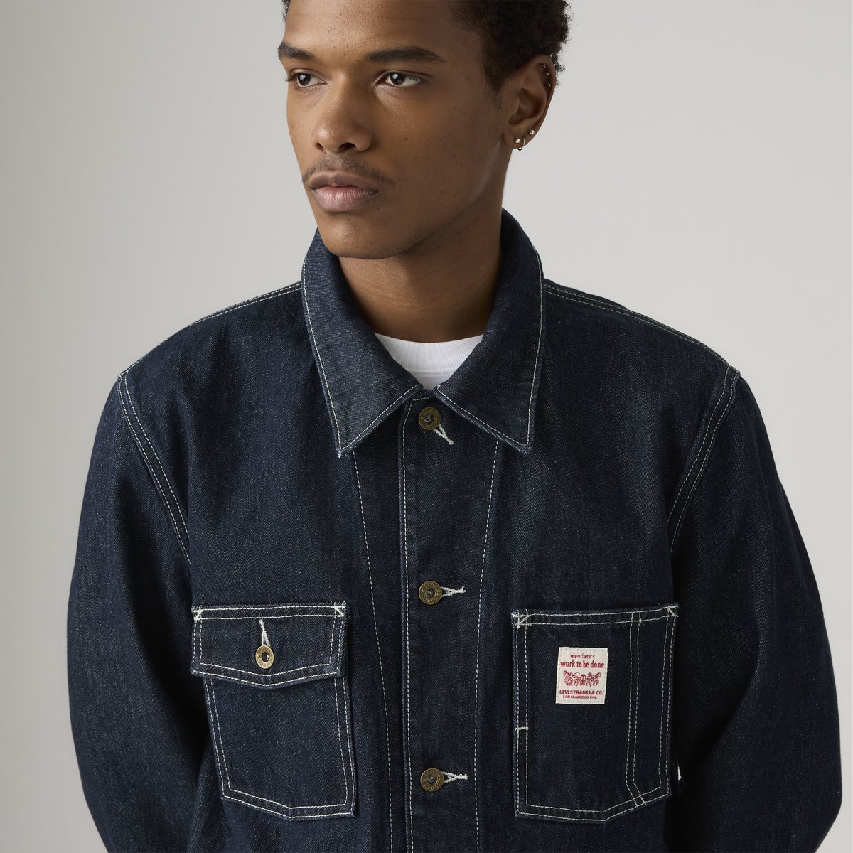 Veste Chore Berkley bleu - mornin classical t, LEVI'S