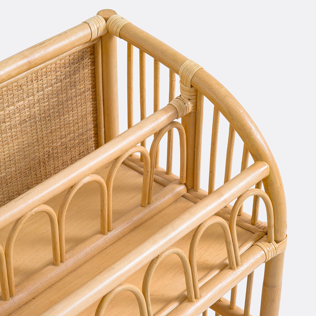 Estantería vintage de ratán, Minetta natural, LA REDOUTE INTERIEURS