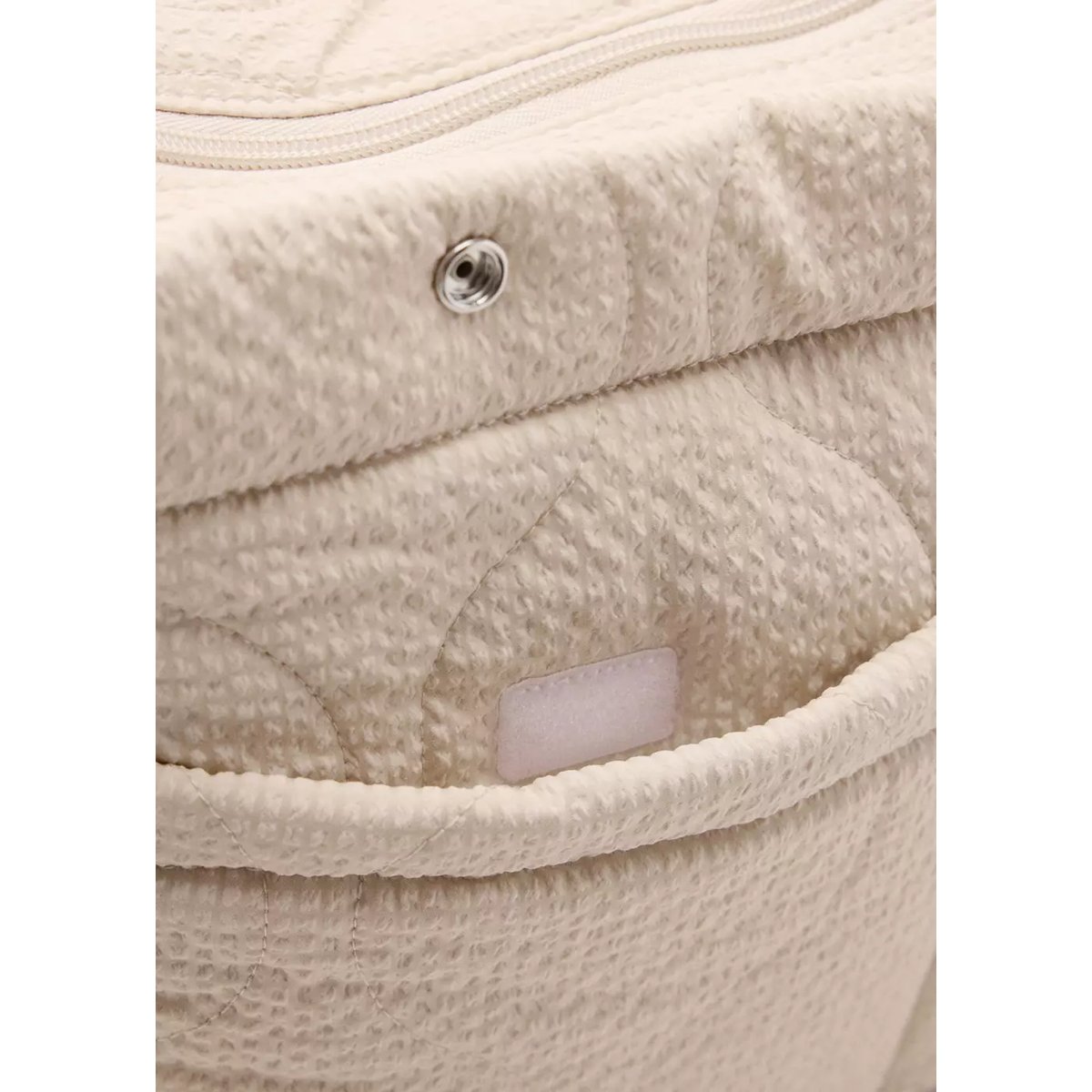 Sac maternité texturé beige, MANGO BABY