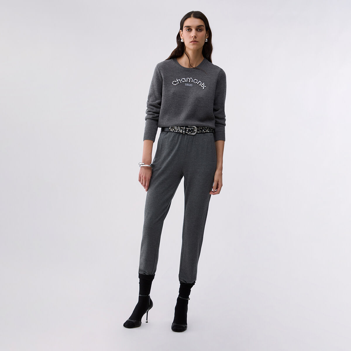 Pantalon de jogging gris, LIU JO