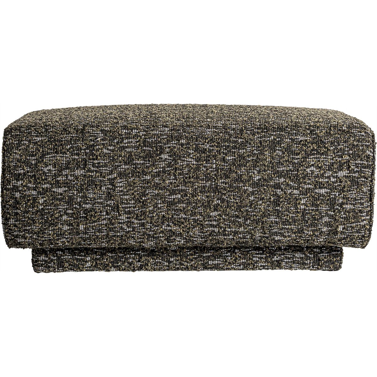 Pouf repose-pieds imprimé style contemporain vert imprimé contemporain, RECOLLECTION