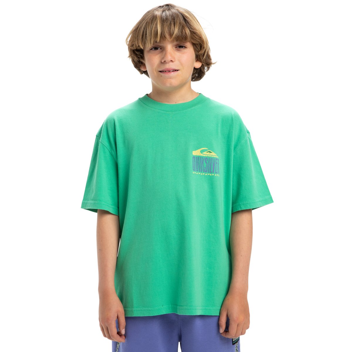 T-shirt à manches courtes WORLD FORCE vert green spruce, QUIKSILVER