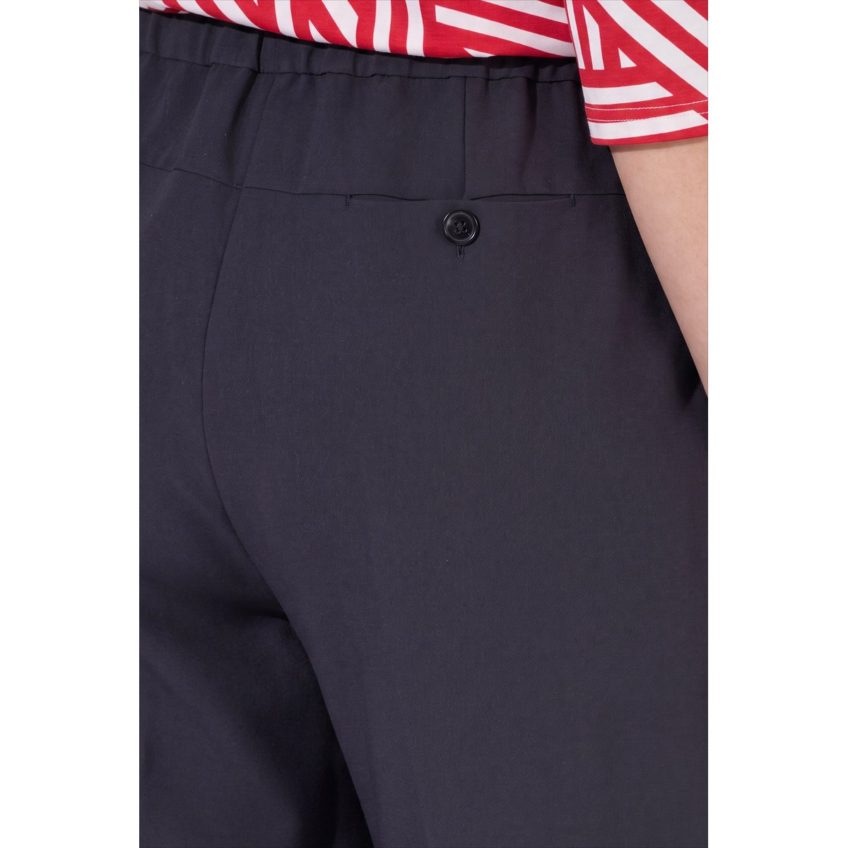 Pantalon Barrel olive foncé, ULLA POPKEN