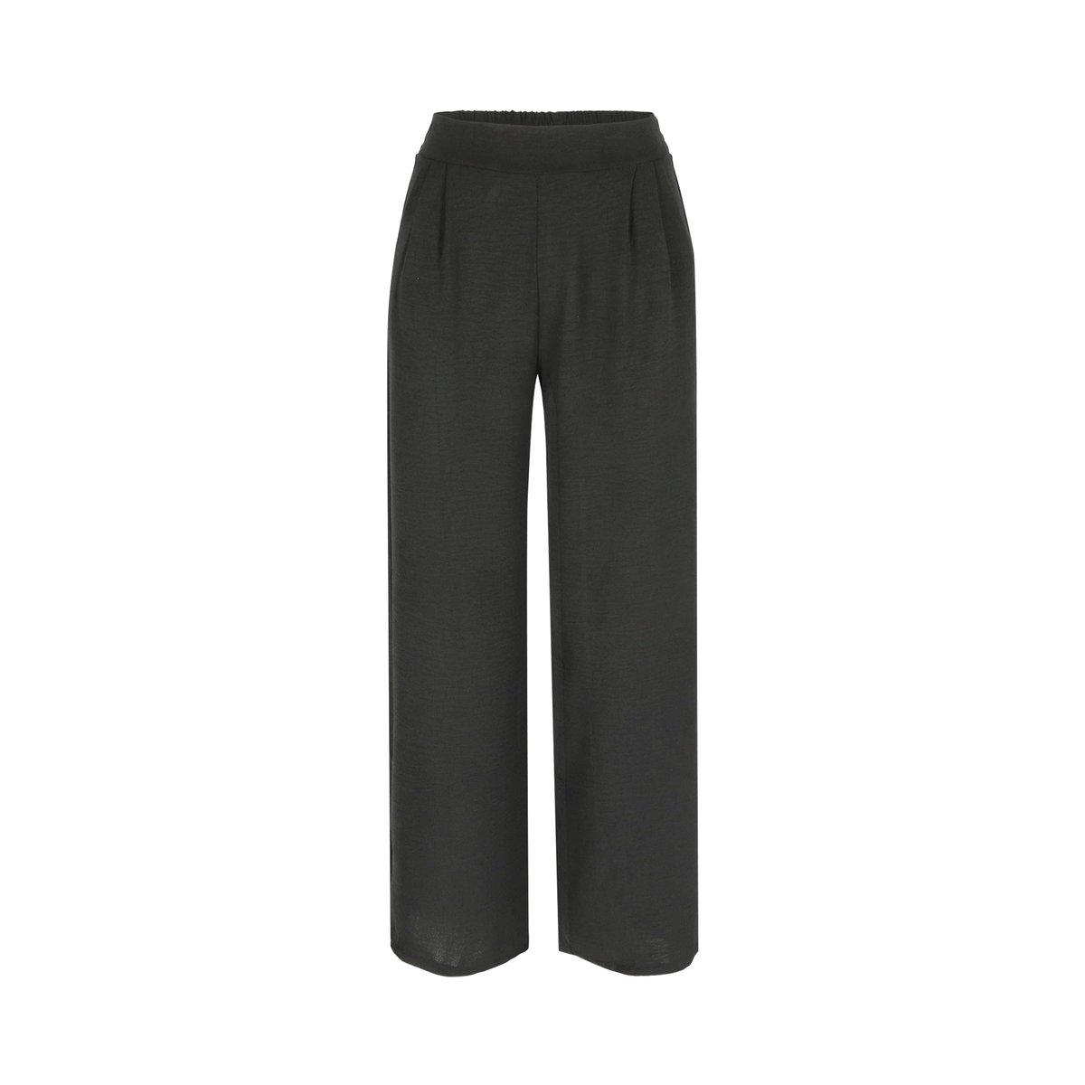 Pantalon large fluide noir, LOLALIZA