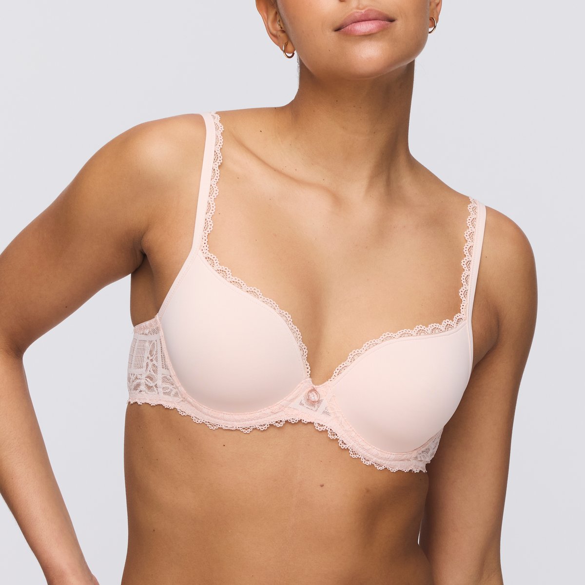 Soutien gorge rembourré - forme coeur JADEI rose - glossy pink, MARIE JO
