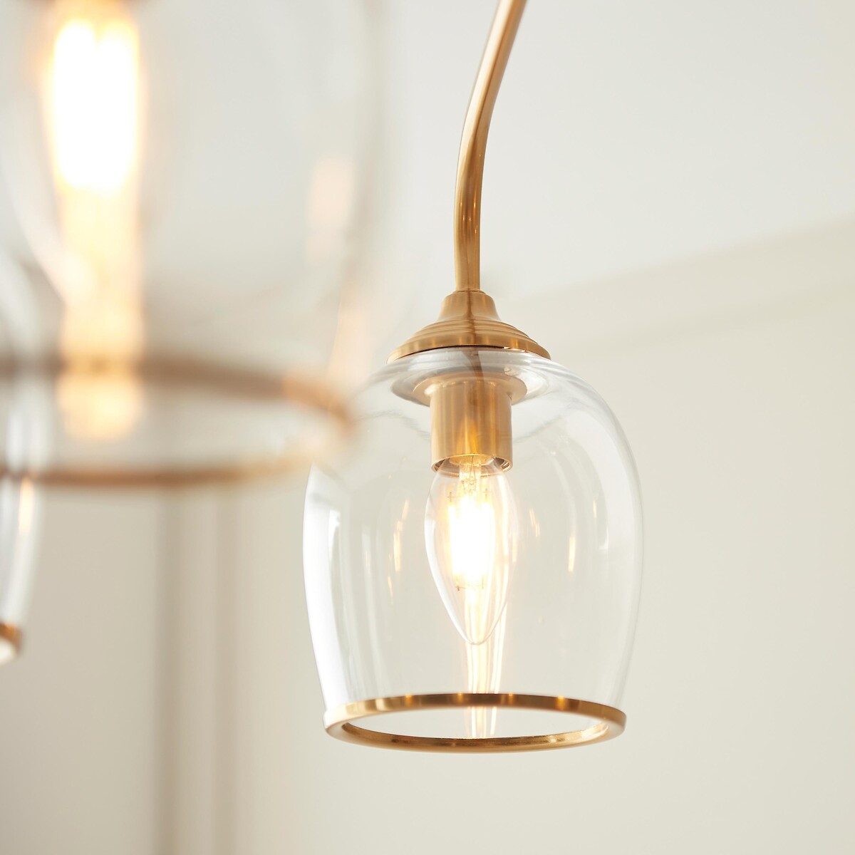 Ashbee 5-Light Drop Pendant Light brass, ÉDITÉ