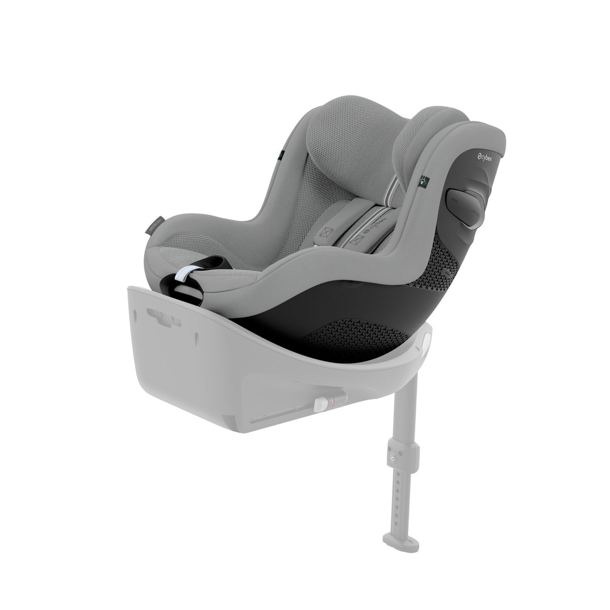 Siège auto Sirona G3 i-Size rotatif Tissu Plus gris stone grey, CYBEX