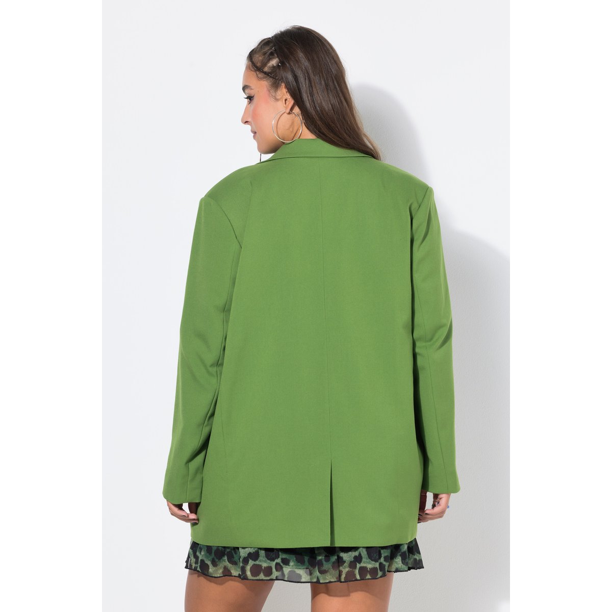 Blazer oversized avec col à revers vert clair, STUDIO UNTOLD