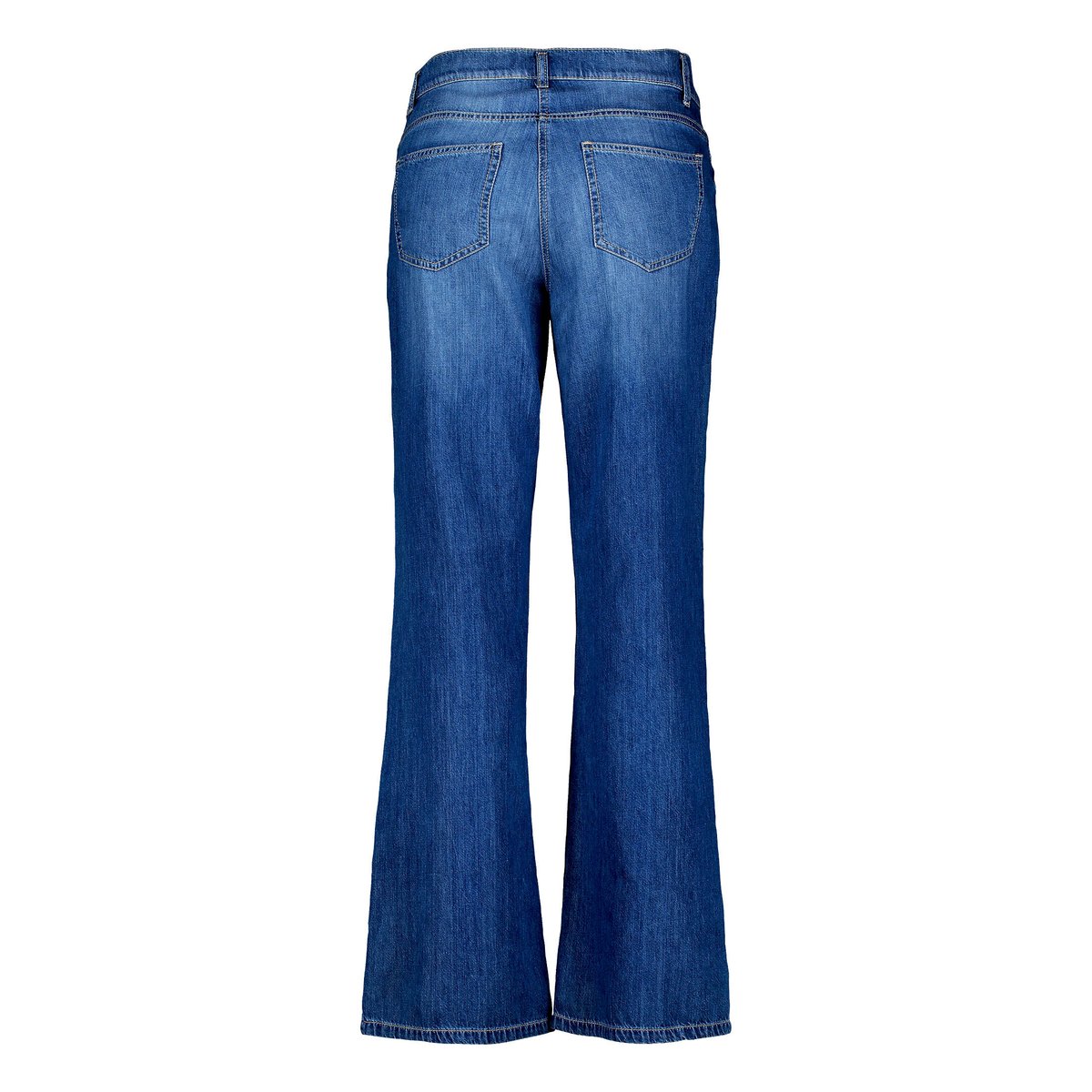 Pantalon casual à effet délavé bleu, BETTY BARCLAY