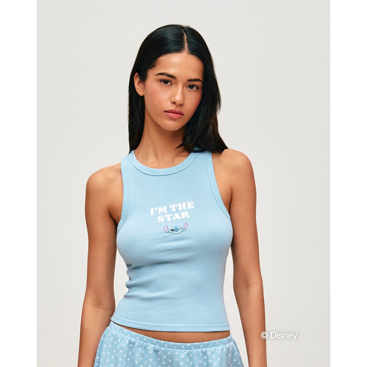 Débardeur en jersey Lilo & Stitch STITCHTOPIZ bleu ciel, UNDIZ