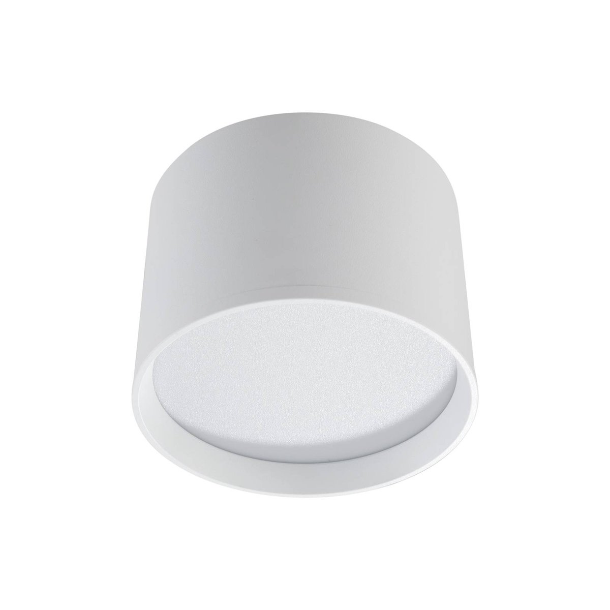 Plafonnier en aluminium moderneLED, Nivoria blanc, LINDBY