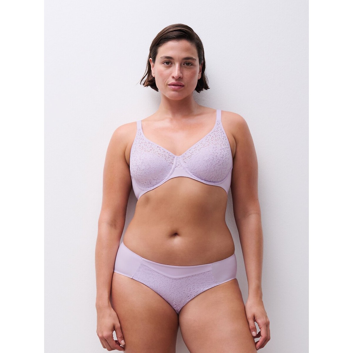 Soutien-gorge moulé emboîtant Norah violet clair, CHANTELLE