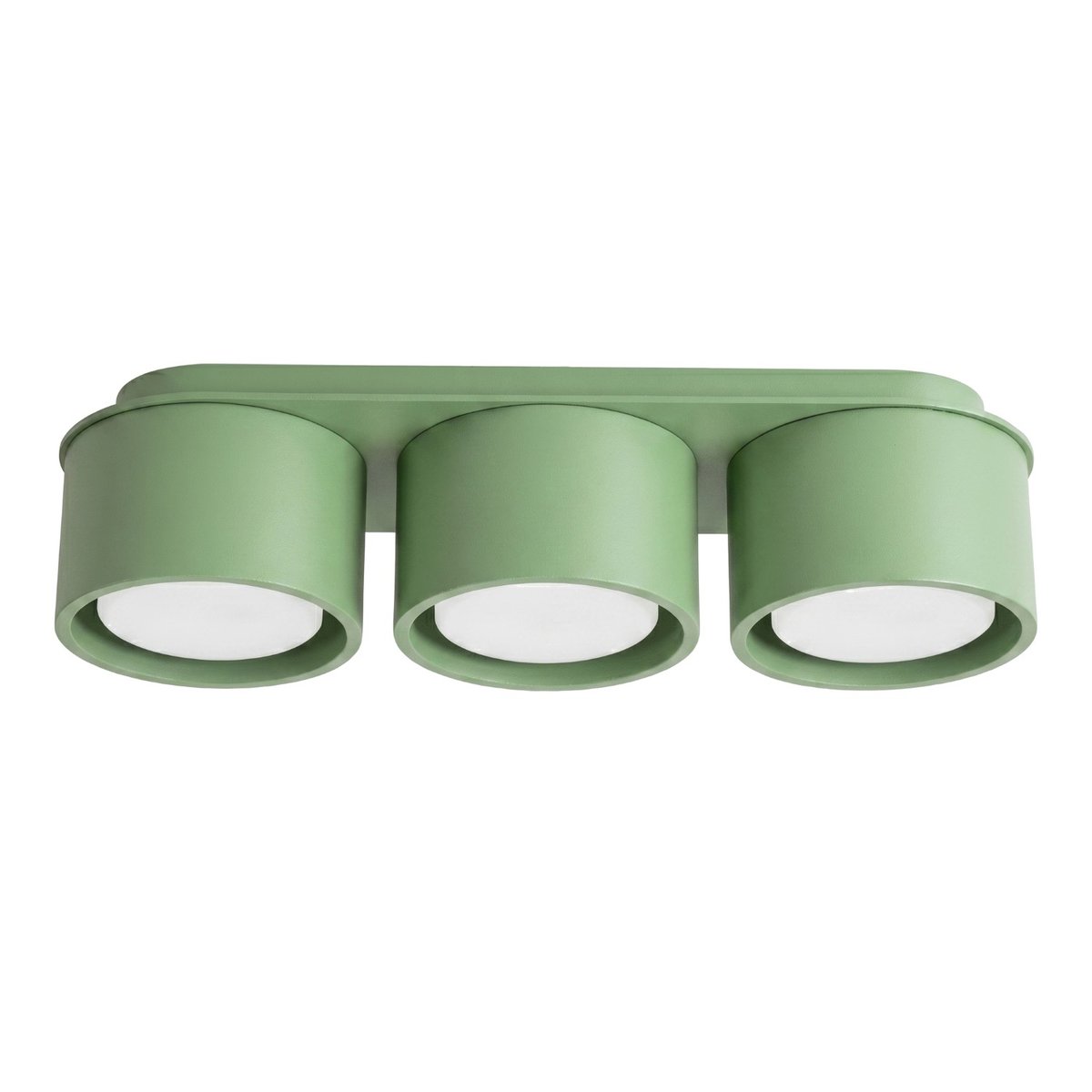 Plafonnier Aluminium Sauge Gx53 3 MODO sauge, EDEN
