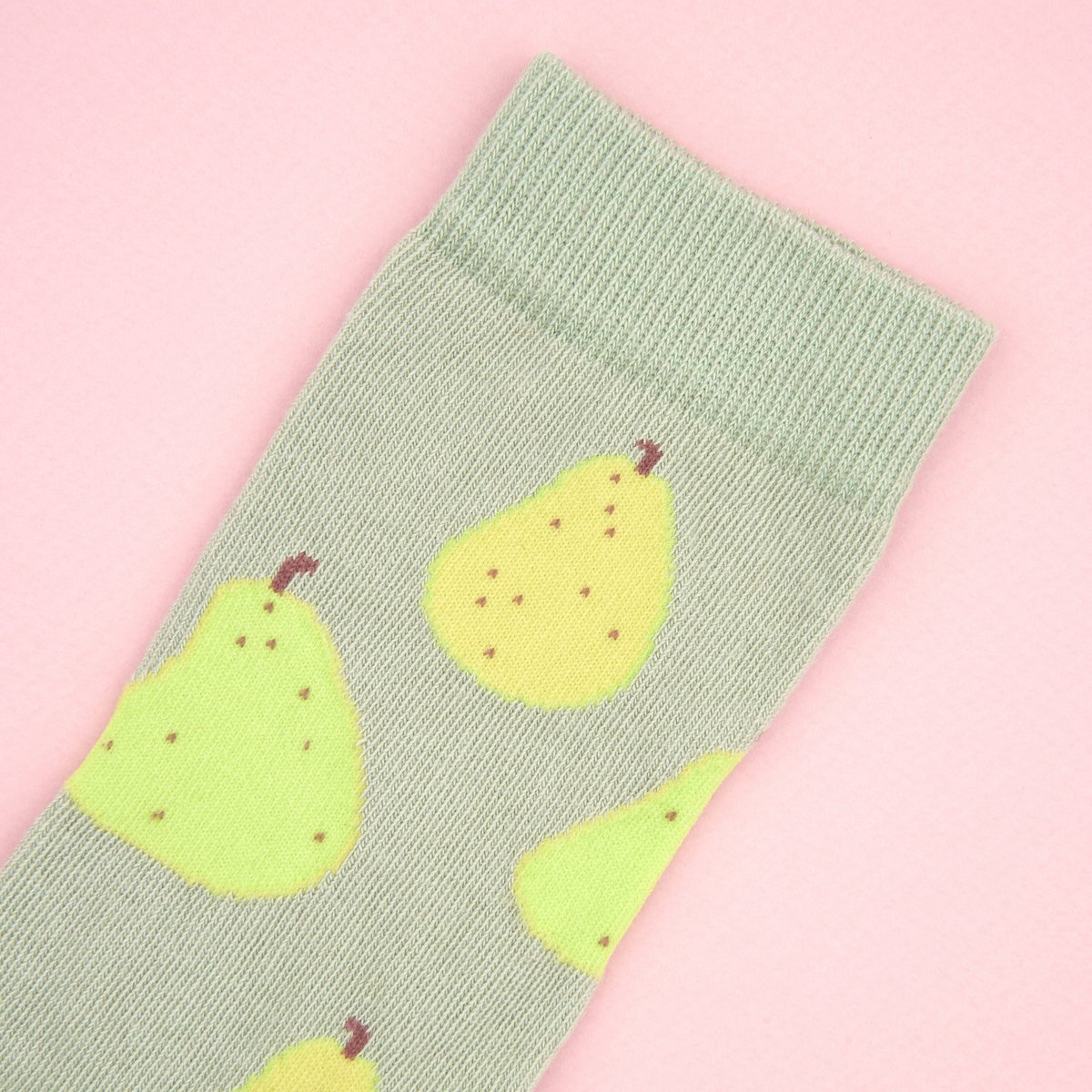 Chaussettes POIRE vert, COUCOU SUZETTE