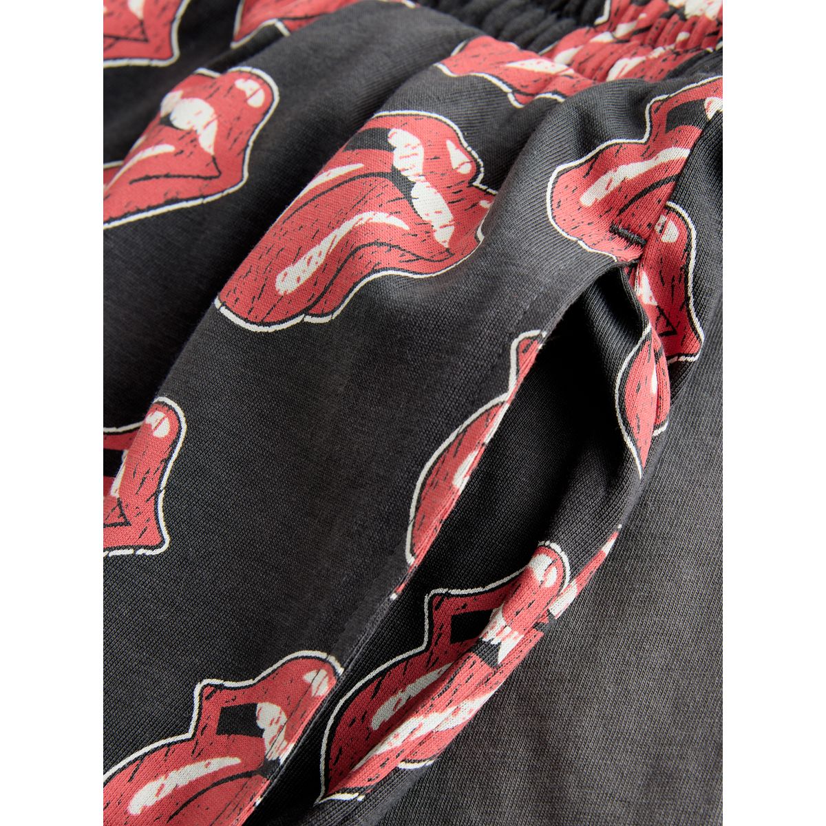 Pyjama à manches courtes the rolling stones gris/rouge, NEXT