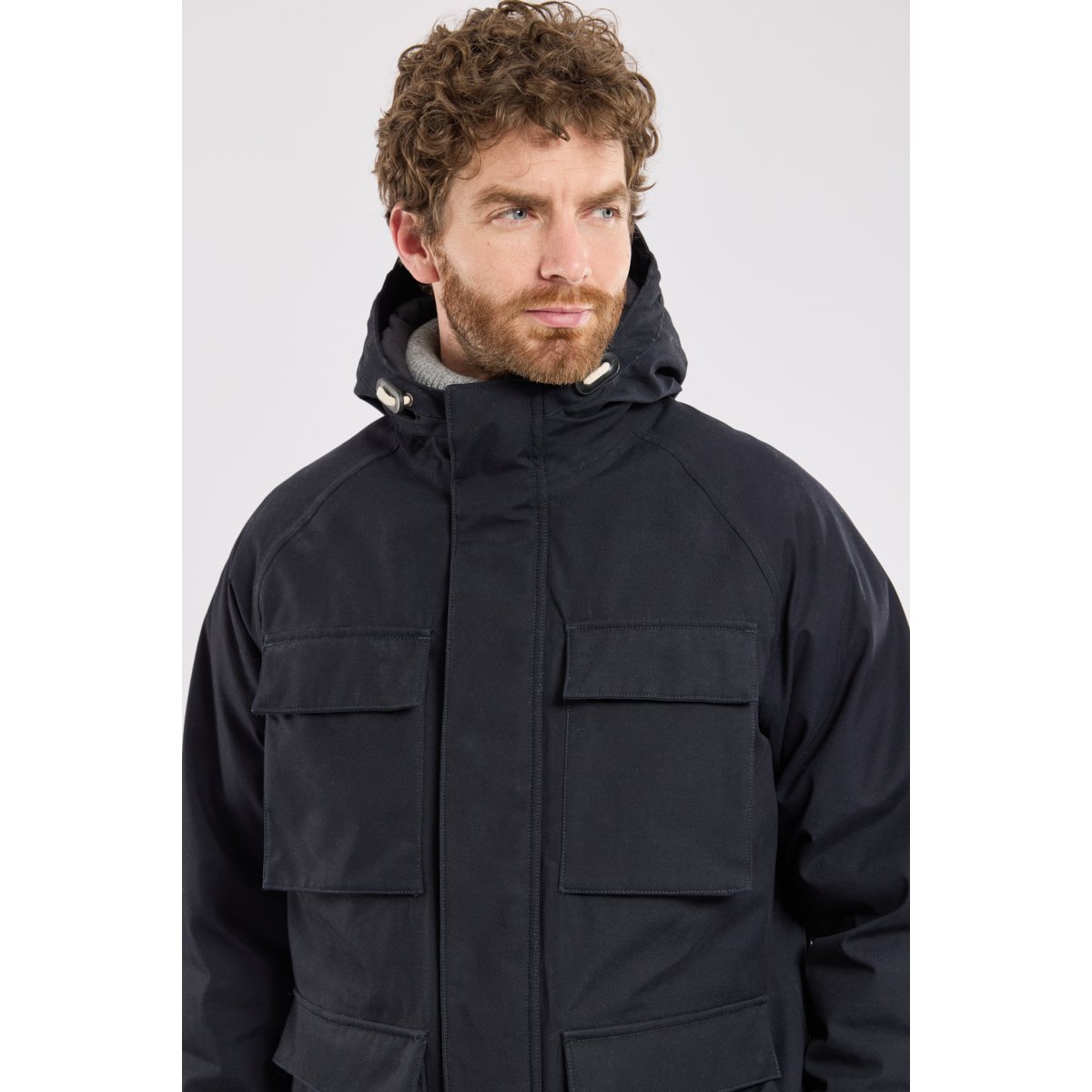 Blouson imperméable et coupe-vent rich navy, ARMOR-LUX
