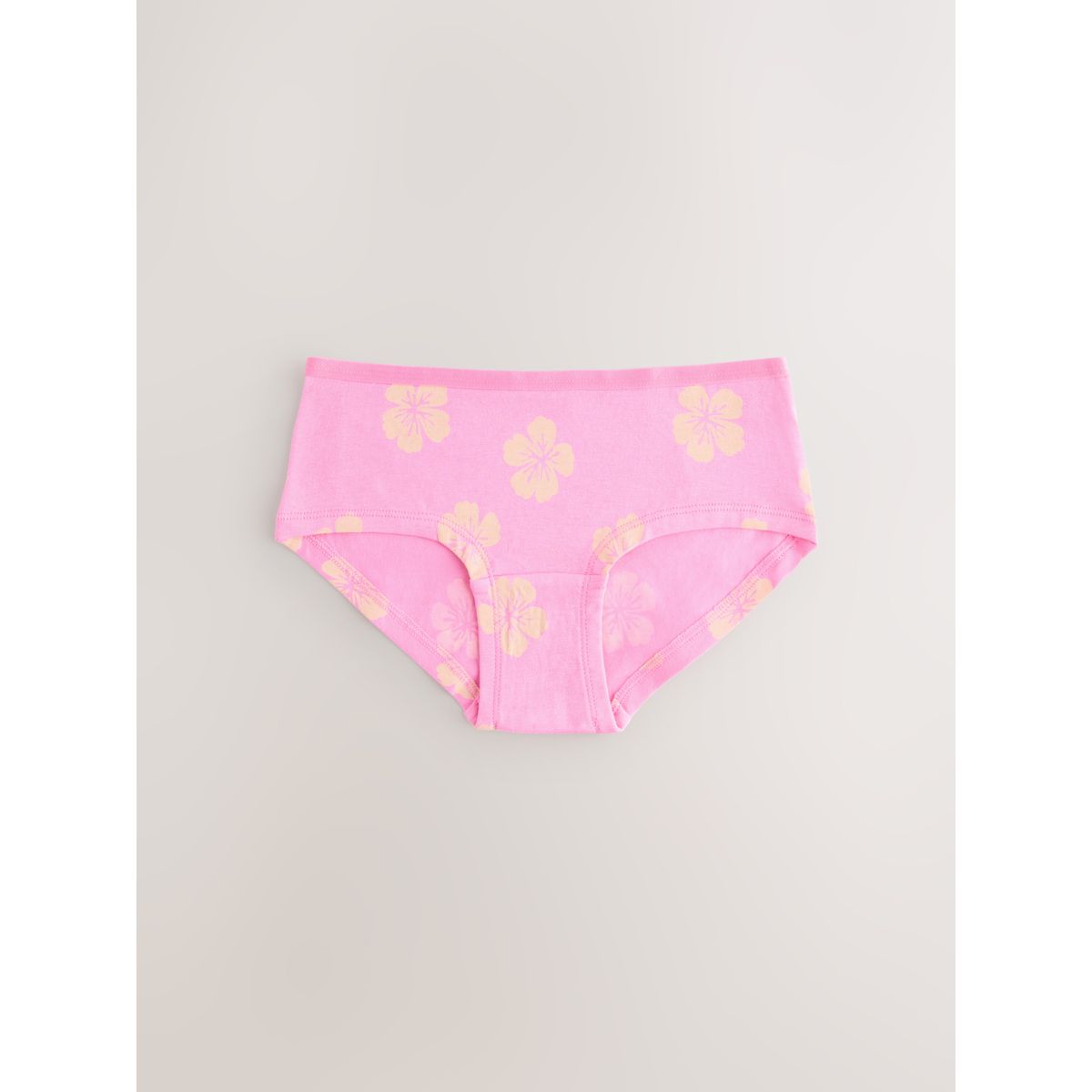 Slip imprimé taille basse, lot de 5 rose/lilas, NEXT