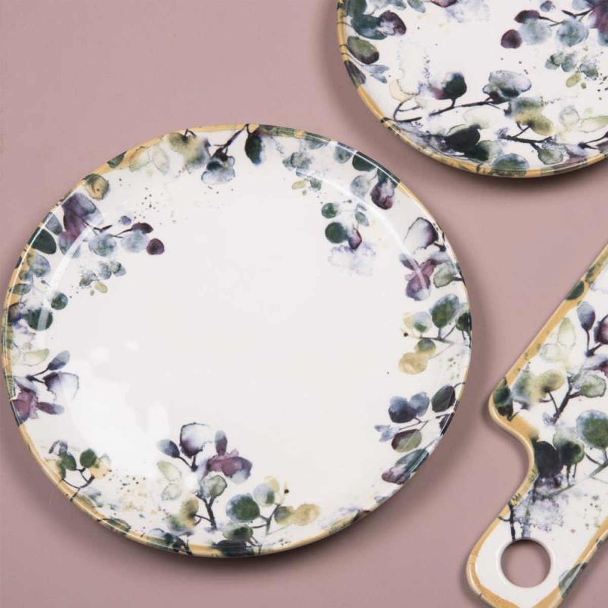 Assiette plate Garden 27,5 cm (lot de 6) - GARDEN vert, TABLE PASSION