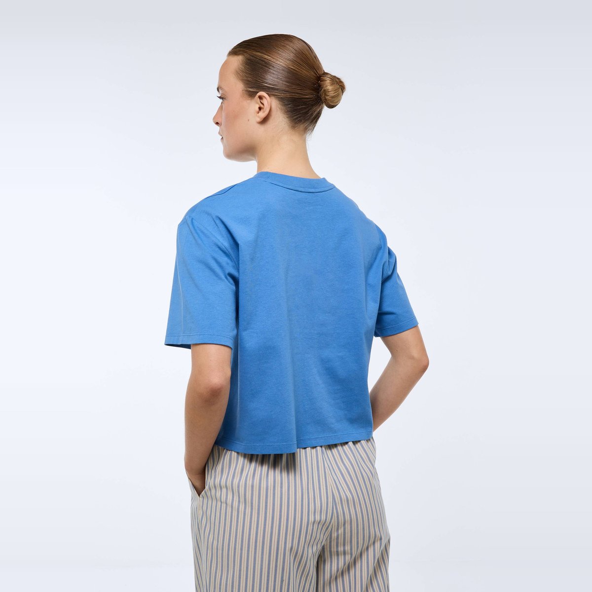 T-shirt manches courtes imprimé en coton BIO riviera, MONOPRIX