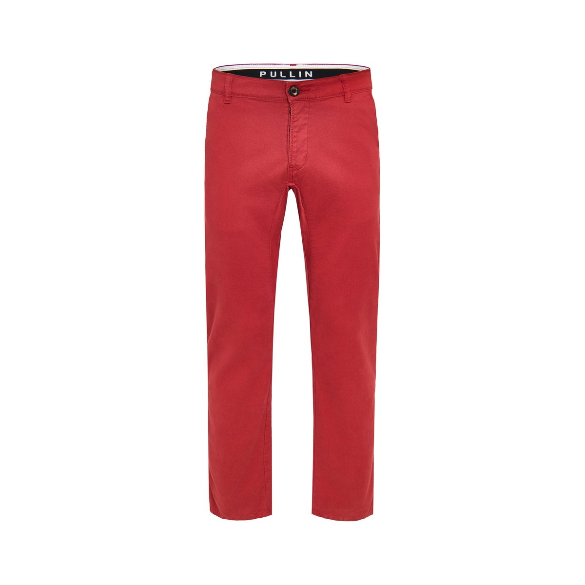 PANTALON CHINO CHERRY rouge, PULLIN