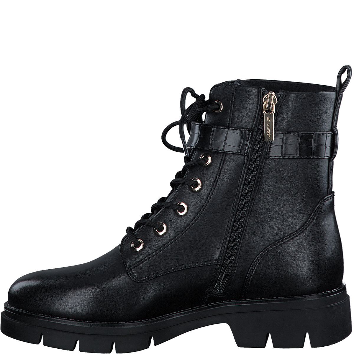 Boots à lacets noir, TAMARIS