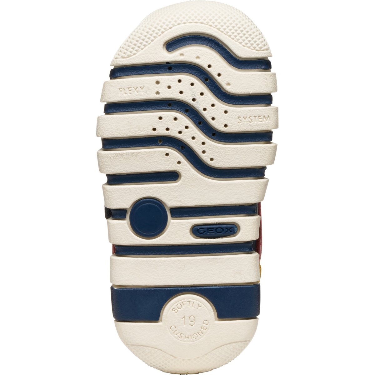 Premiers Pas B IUPIDOO bleu marine/rouge foncé, GEOX