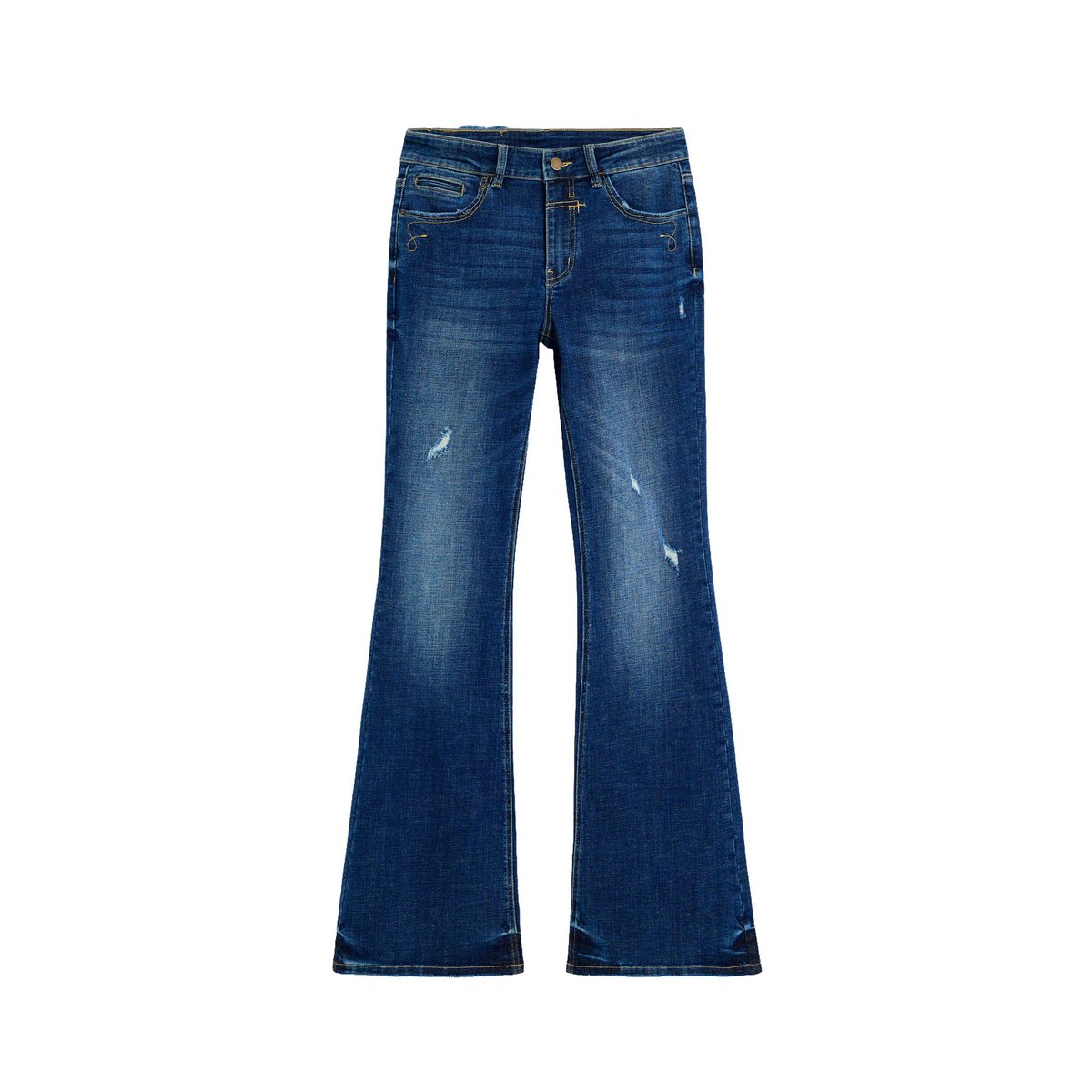 Jean flare bleu, DESIGUAL