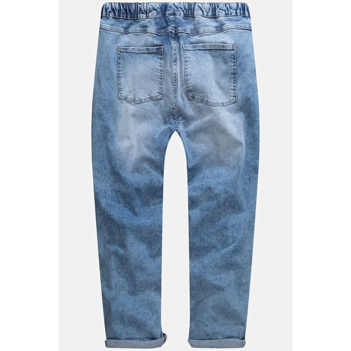 Jean avec technologie FLEXLASTIC®. Denim jean blanchi, STHUGE