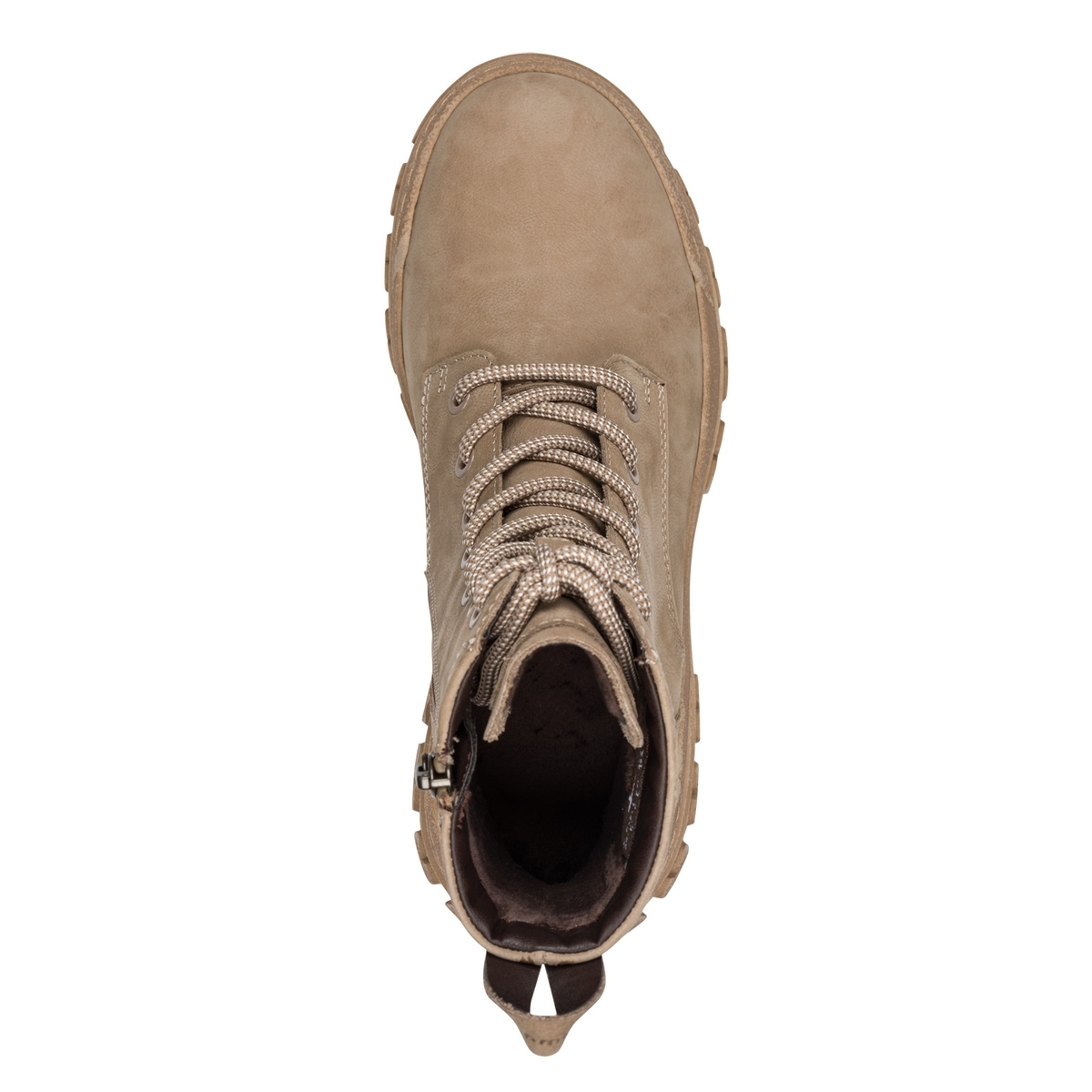 Bottine à talon marron taupe, TAMARIS