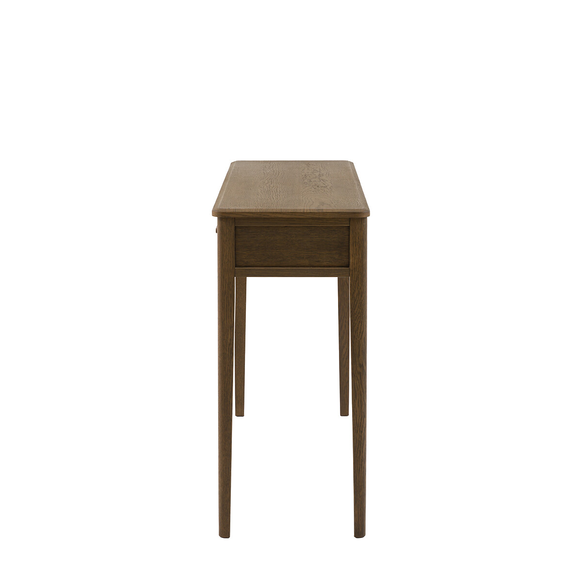 Buttermere Wooden 2 Drawer Console Table dark wood, SO'HOME