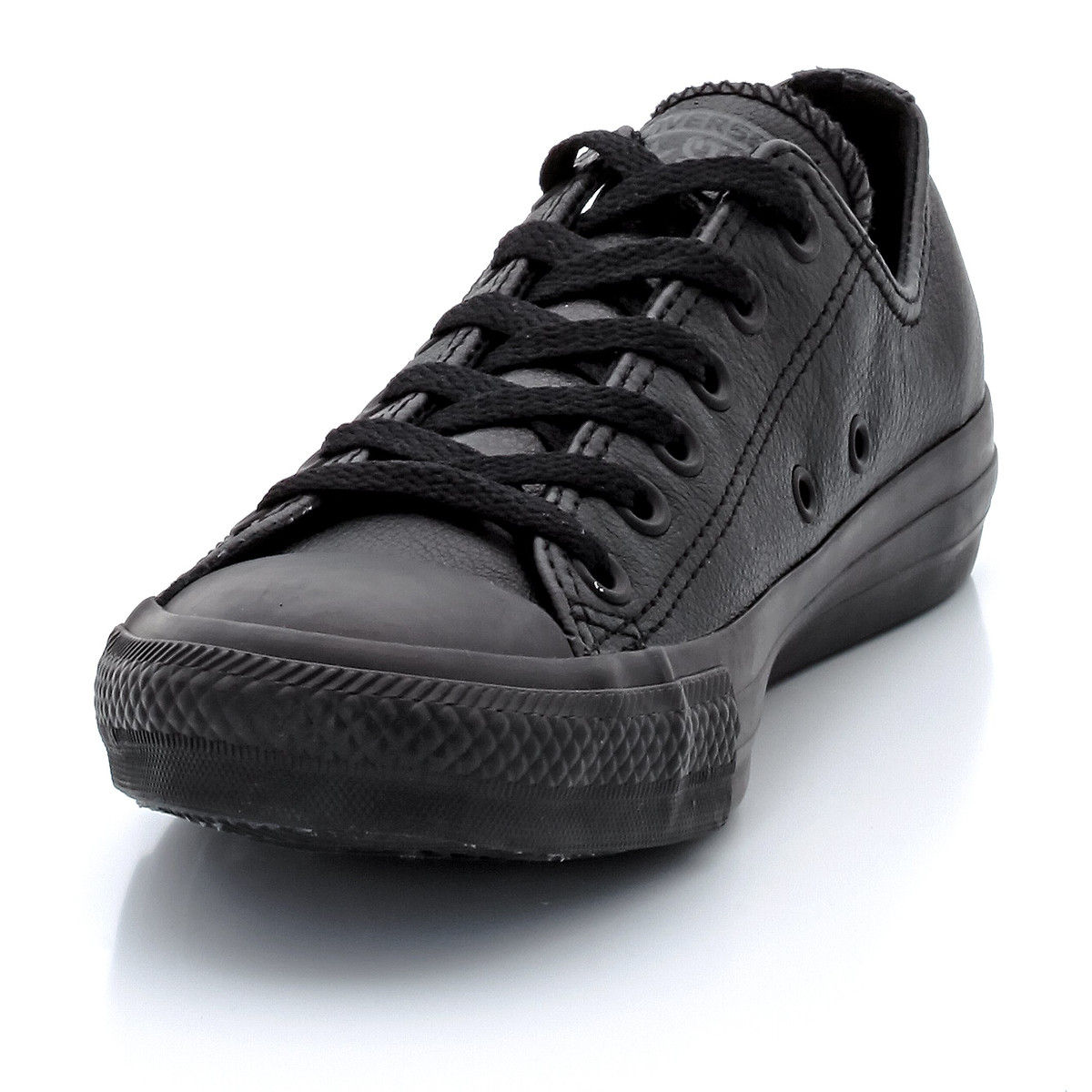 Chuck Taylor All Star Mono leer Ox zwart, CONVERSE