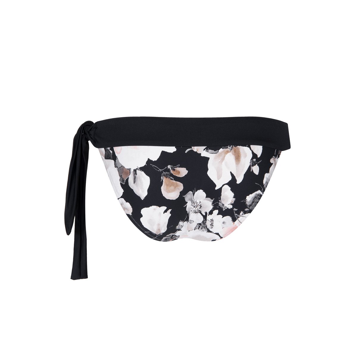 Bas maillot slip de bain taille basse Hawaii noir, LISCA