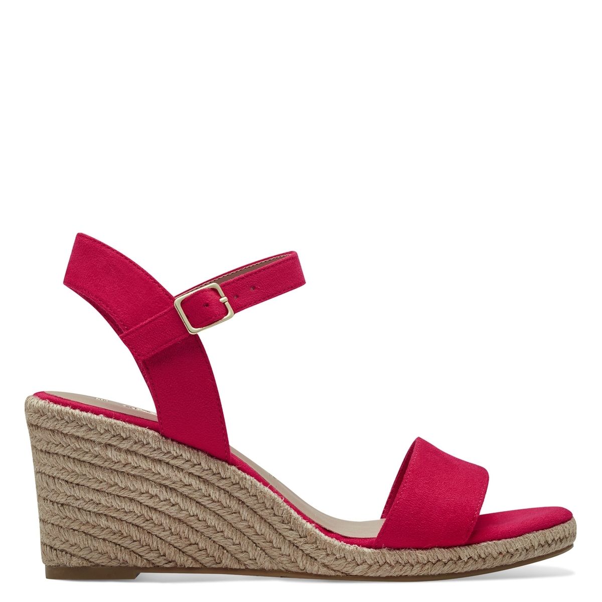 Sandales compensees orange Tamaris La Redoute