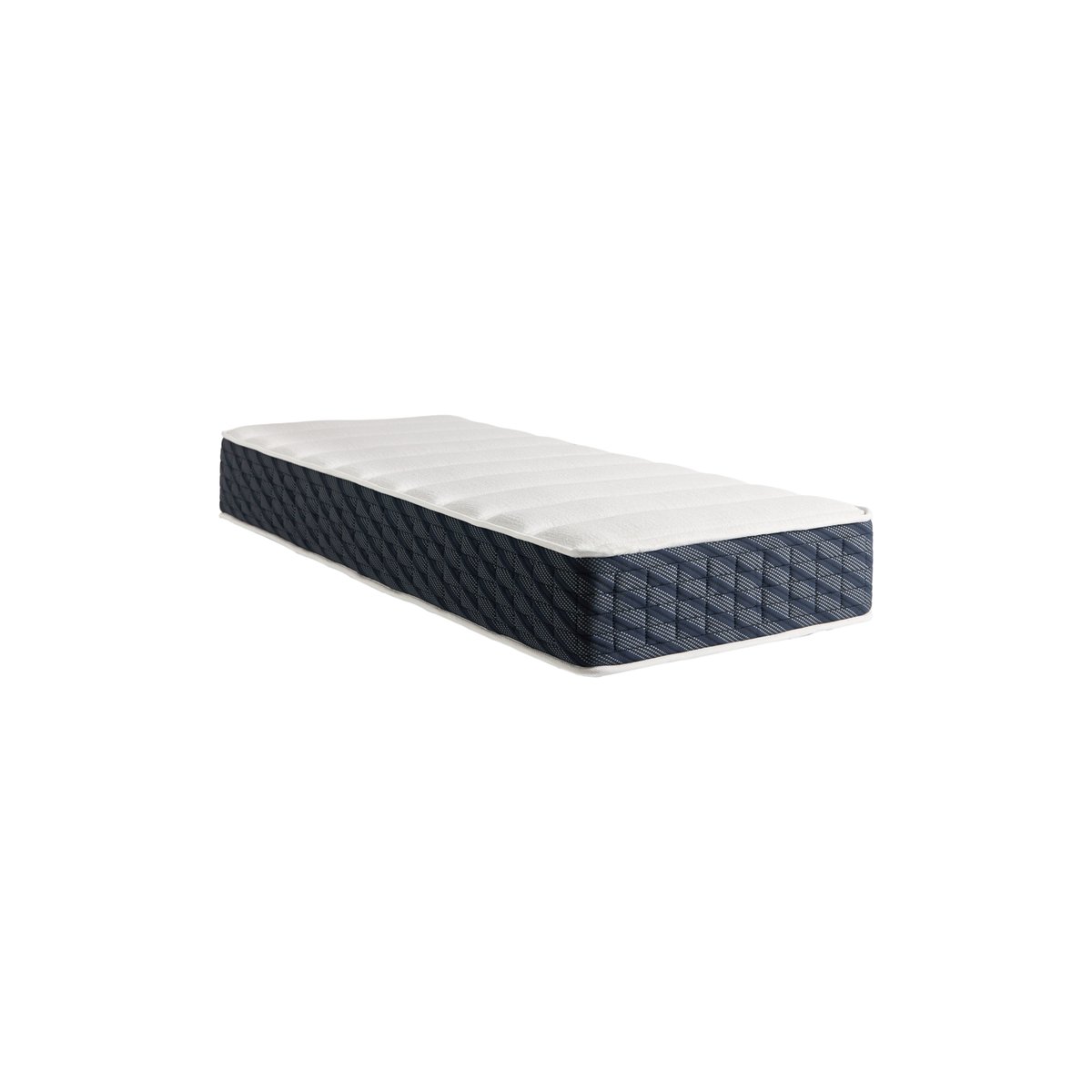 Ensemble électrique matelas et sommier Timéa et Thérésa blanc, CAMIF