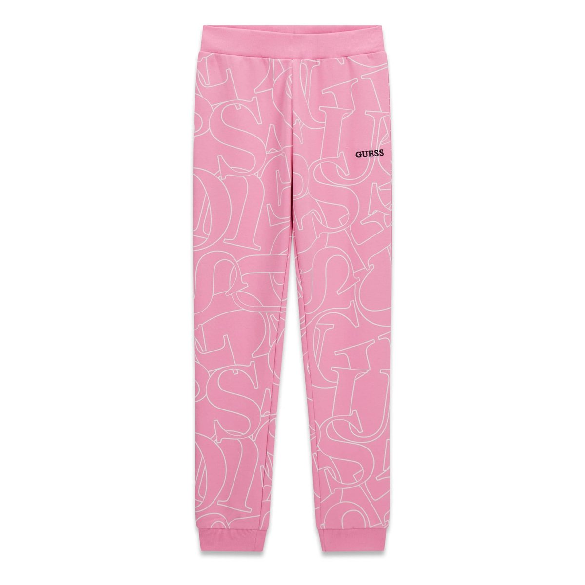 Pantalon Avec Logo Intégral rose, GUESS KIDS