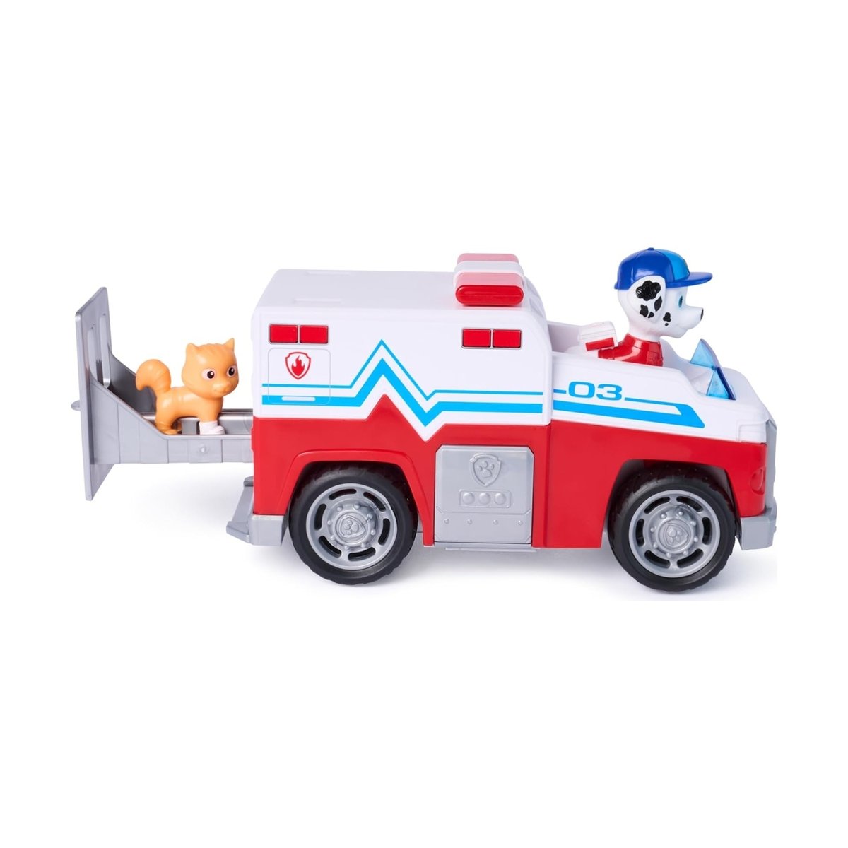 Véhicule Figurine Marcus Search & Rescue Mission Détective multicolore, SPIN MASTER