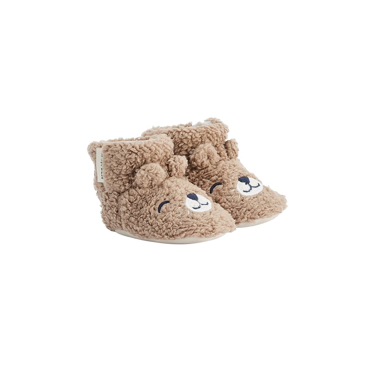 Chaussons bébé Charly marron, PETIT BEGUIN