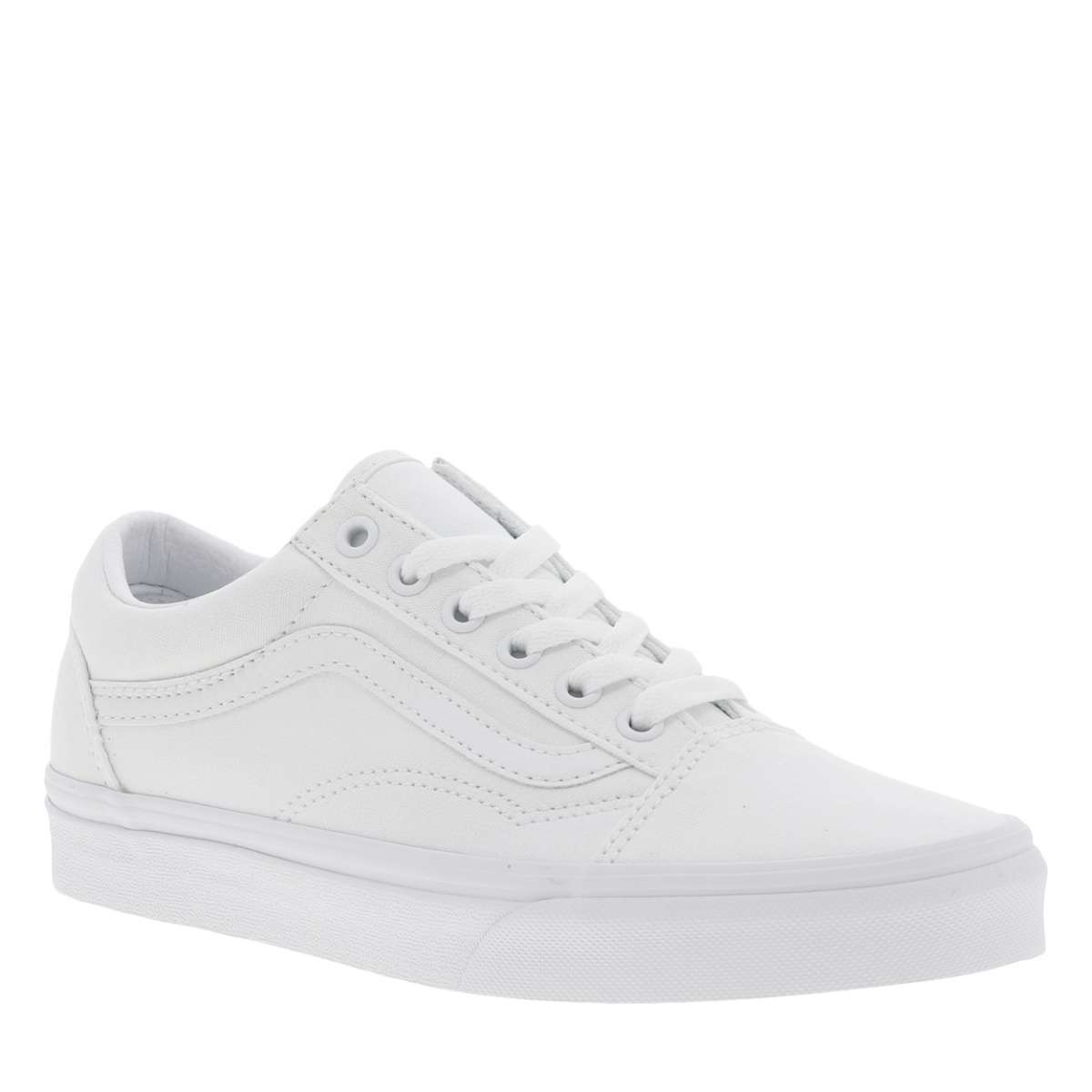 Baskets UA Old Skool blanc, VANS