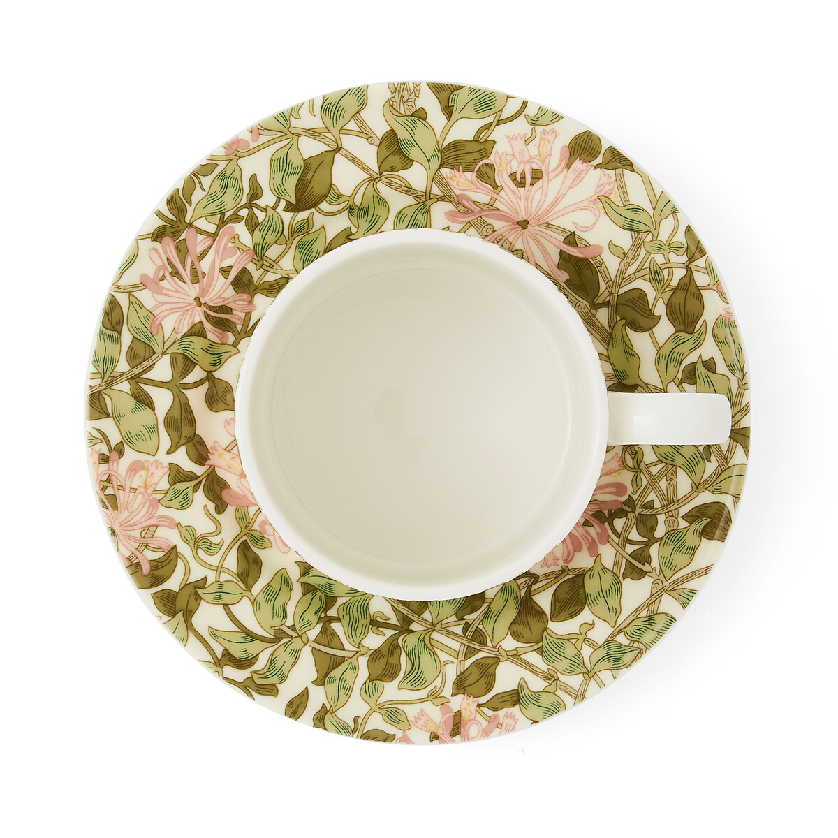 Morris & Co. Honeysuckle Teacup & Saucer multi-coloured, MORRIS & CO.