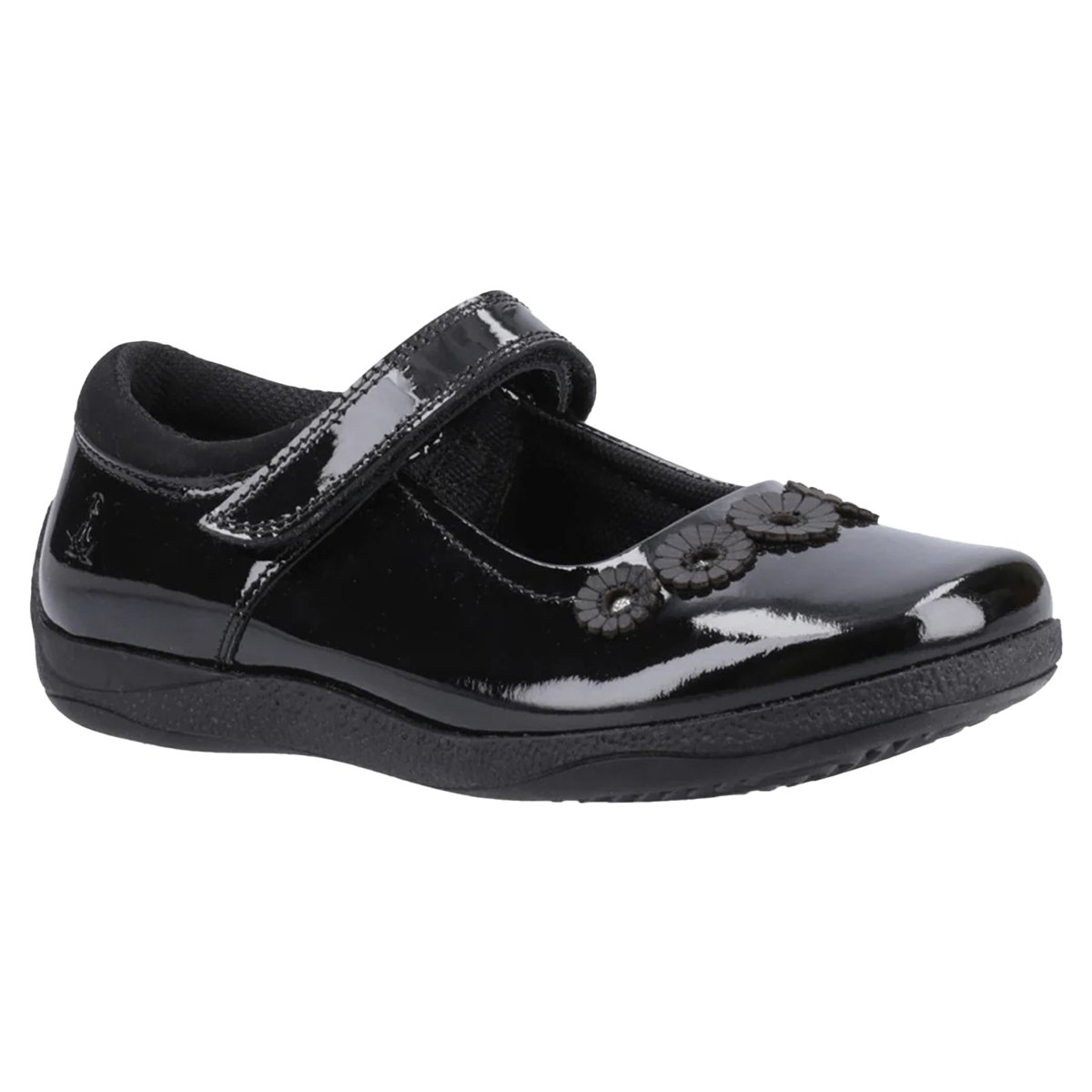 Chaussures élégantes CHRISTINA noir verni, HUSH PUPPIES
