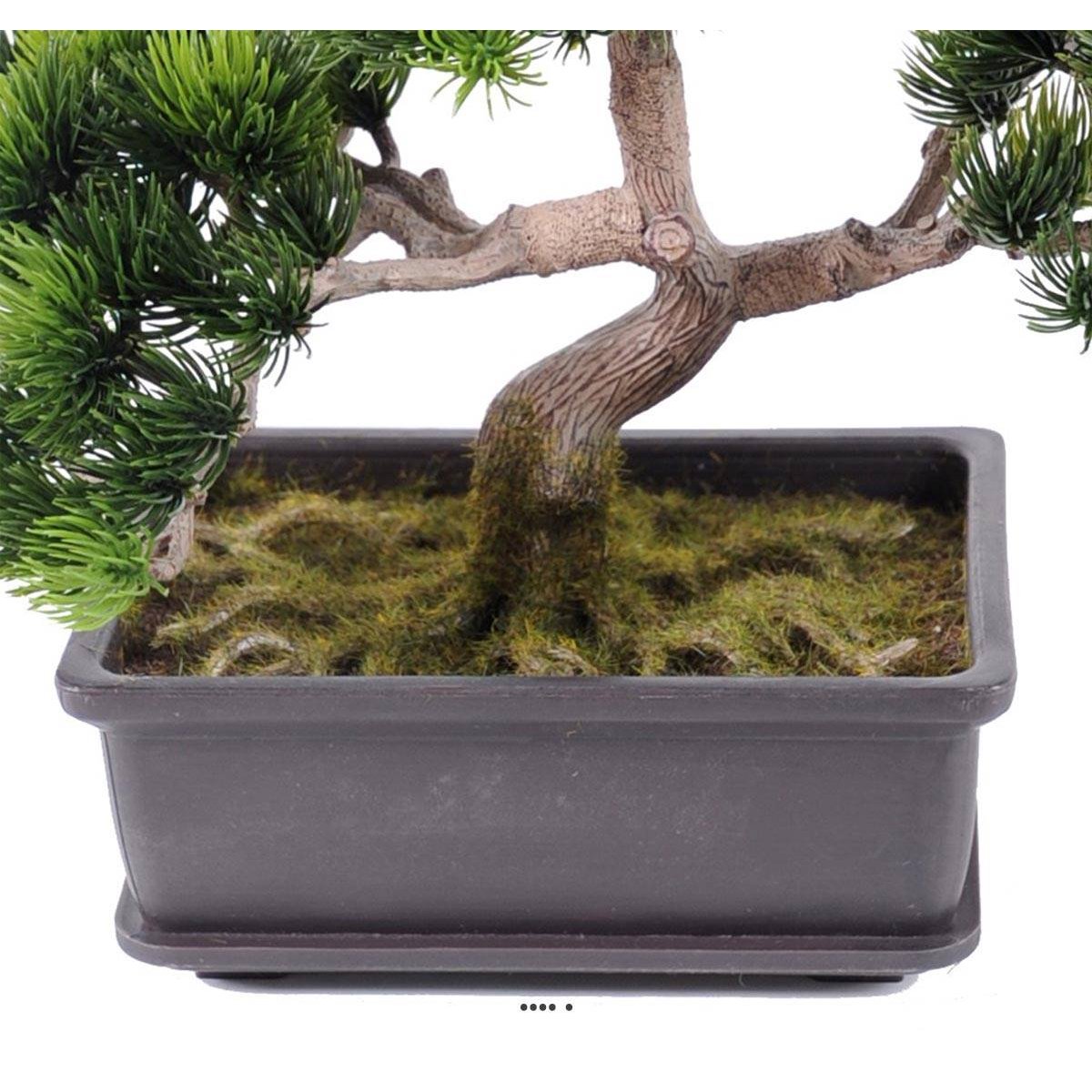 Bonsai artificiel Formosa H 22 cm Feuillage v002239, ARTIFICIELLES