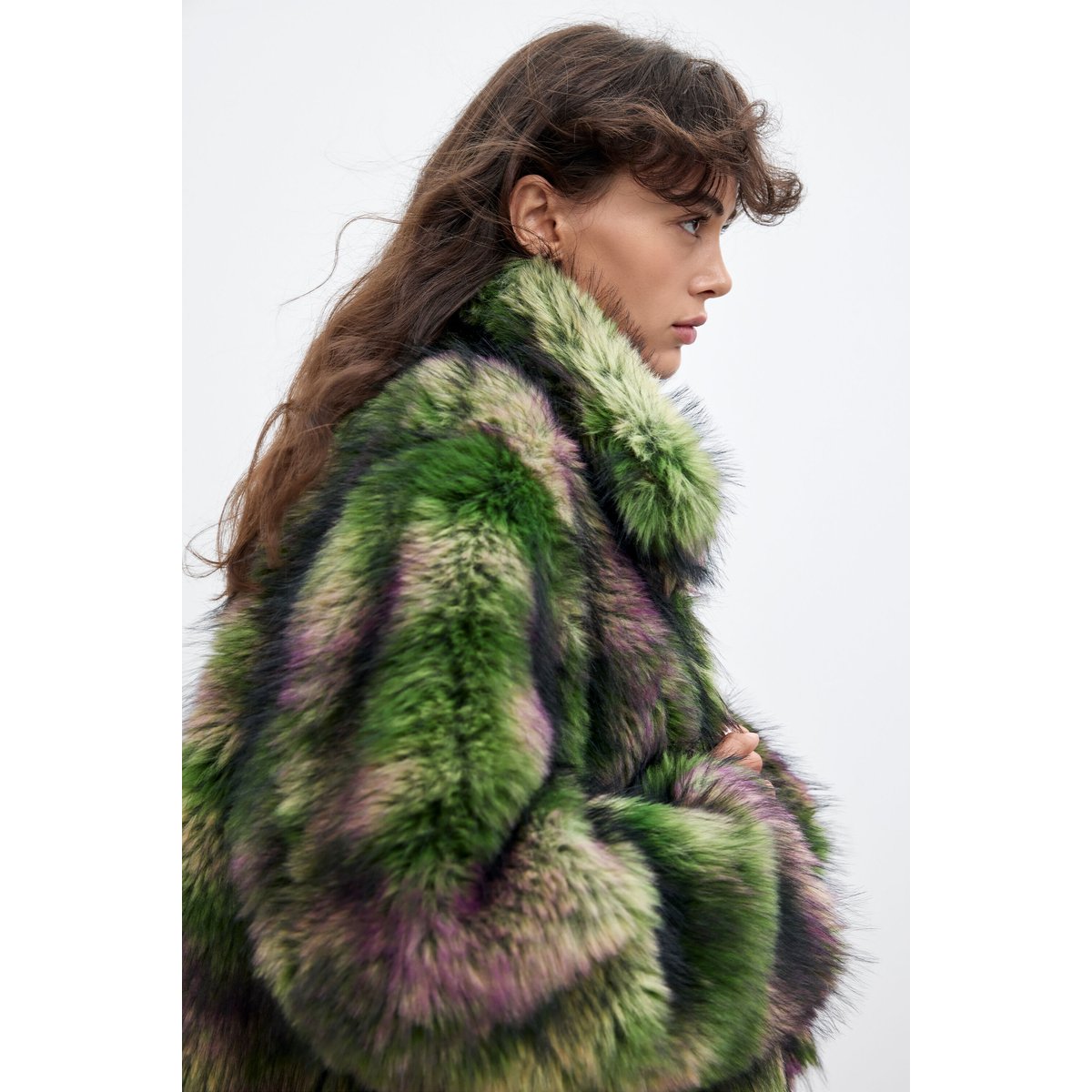 Manteau Lacroix vert, DESIGUAL