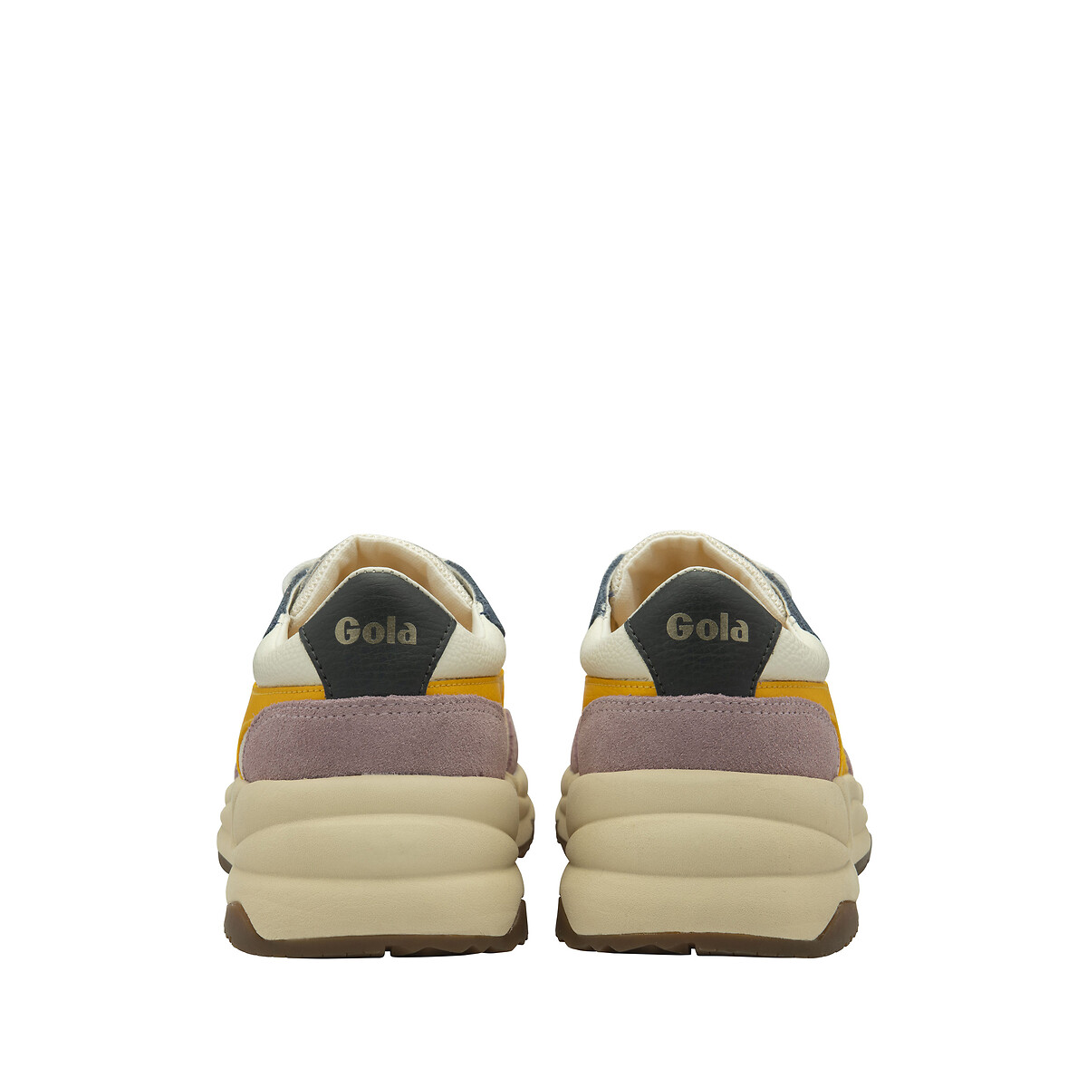 Baskets Saturn Quadrant blanc/jaune, GOLA